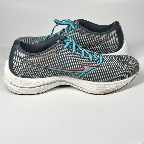 Mizuno Wave Rebellion 411334 53SC Womens Shoes Blue Athletic Sneakers Size 9 - Picture 6 of 16